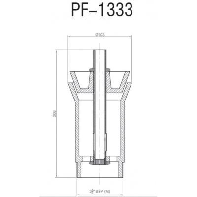 Насадка для фонтана TULIP (PF-1333)