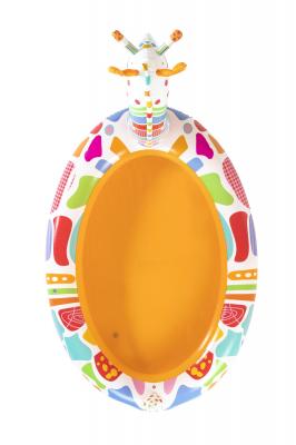 Детский надувной бассейн 266x157x127см "Веселый жираф" с разбрыз., 220л, от 2 лет